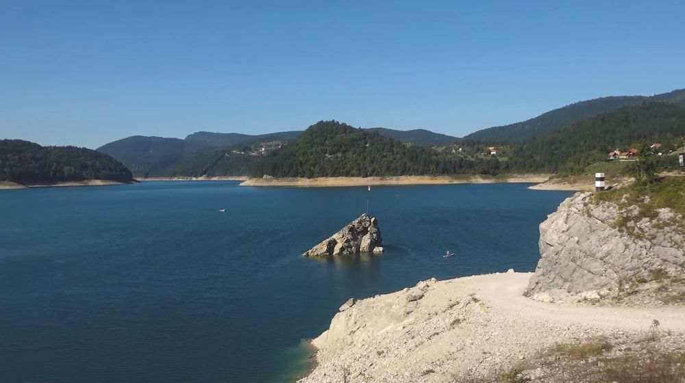 zaovinsko jezero, bajina basta